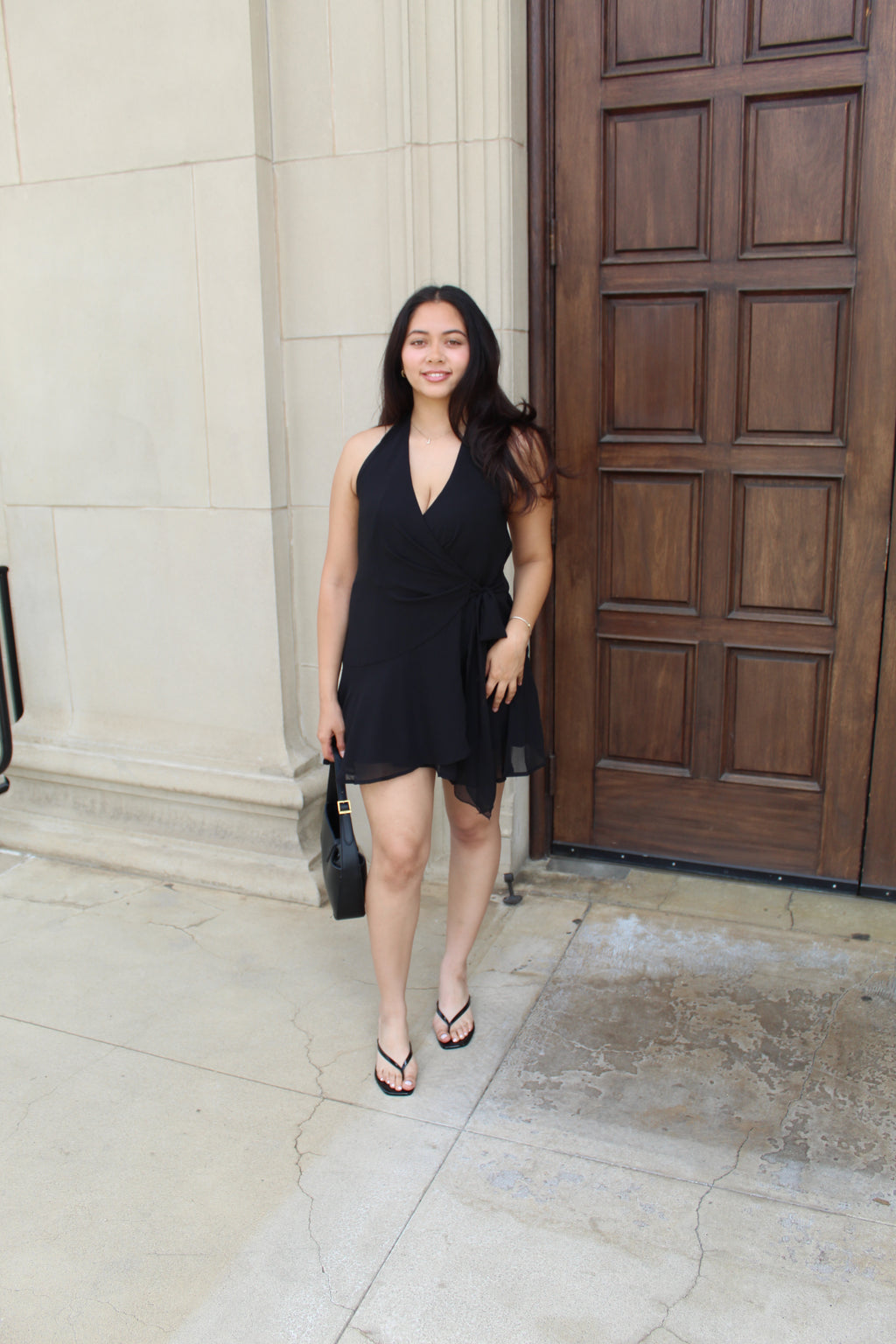 Midnight Tie Dress