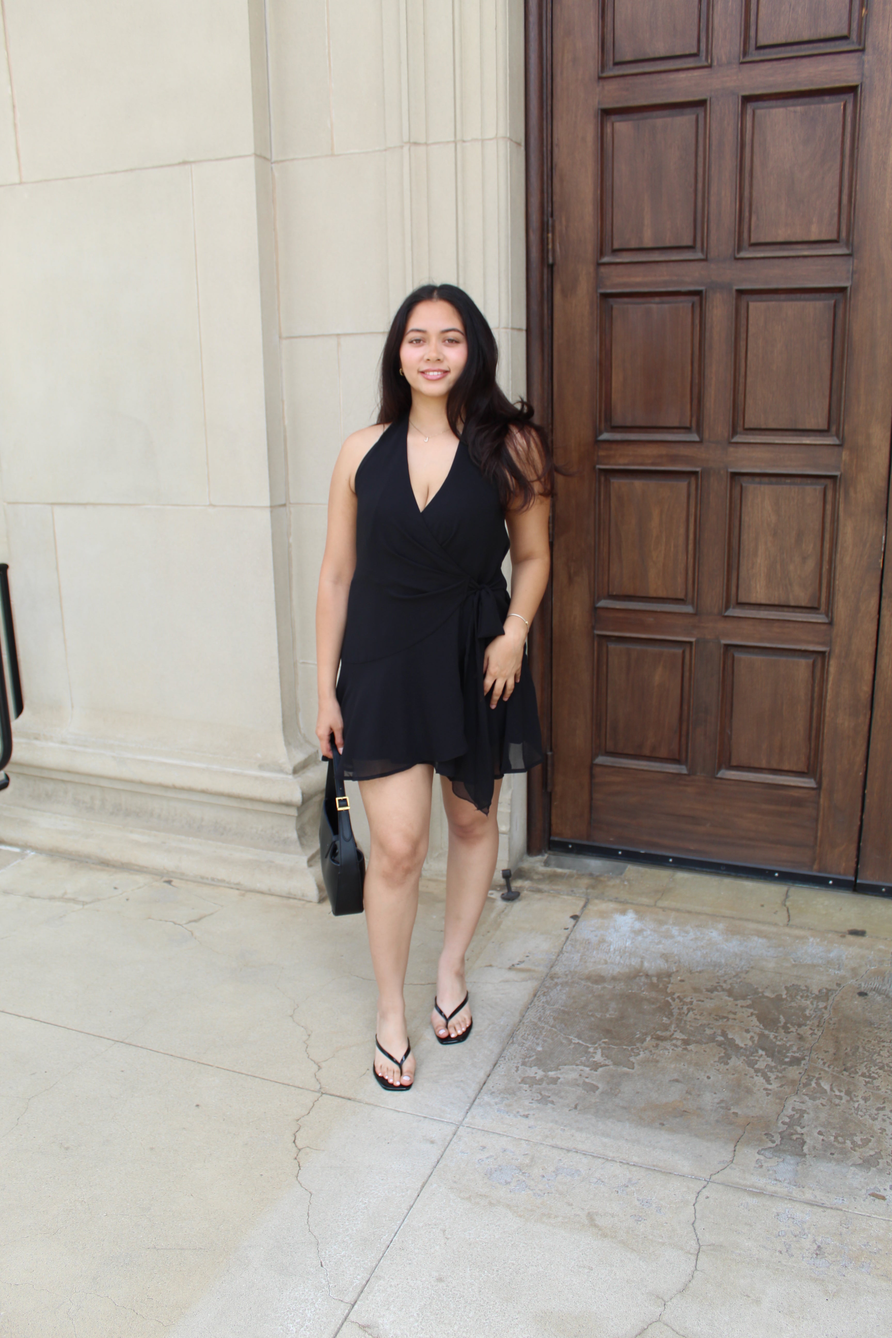 Midnight Tie Dress